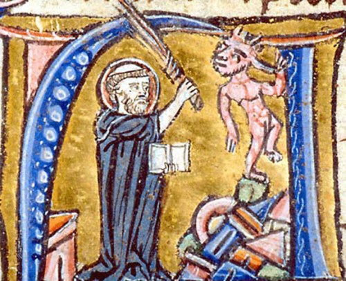 Augustine-refuting-heretic